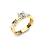 GR07073 Zlatni prsten