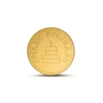 GZSR – Gravirani zlatnik sa motivom Srećan rođendan