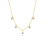 3157YZI Blush gold jewels Ženska ogrlica