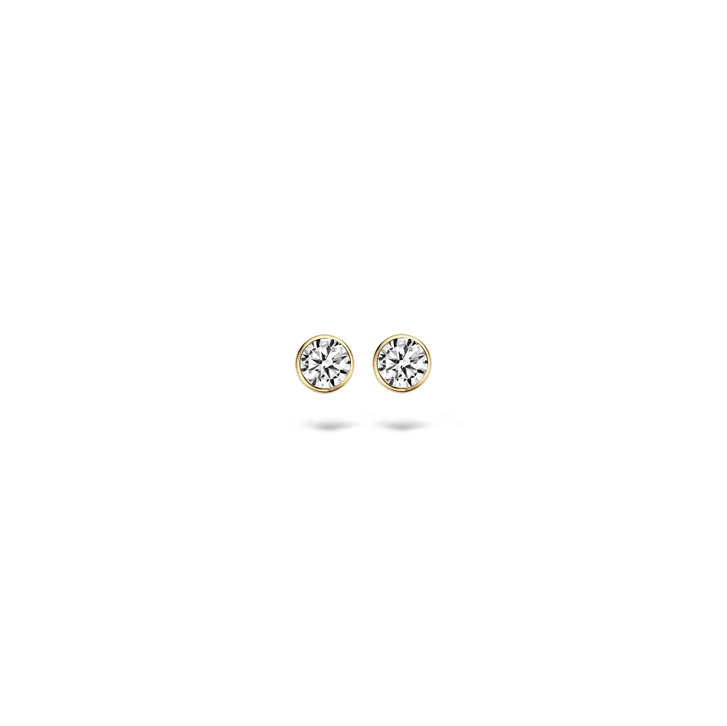 7257YZI Blush gold jewels Ženske minđuše