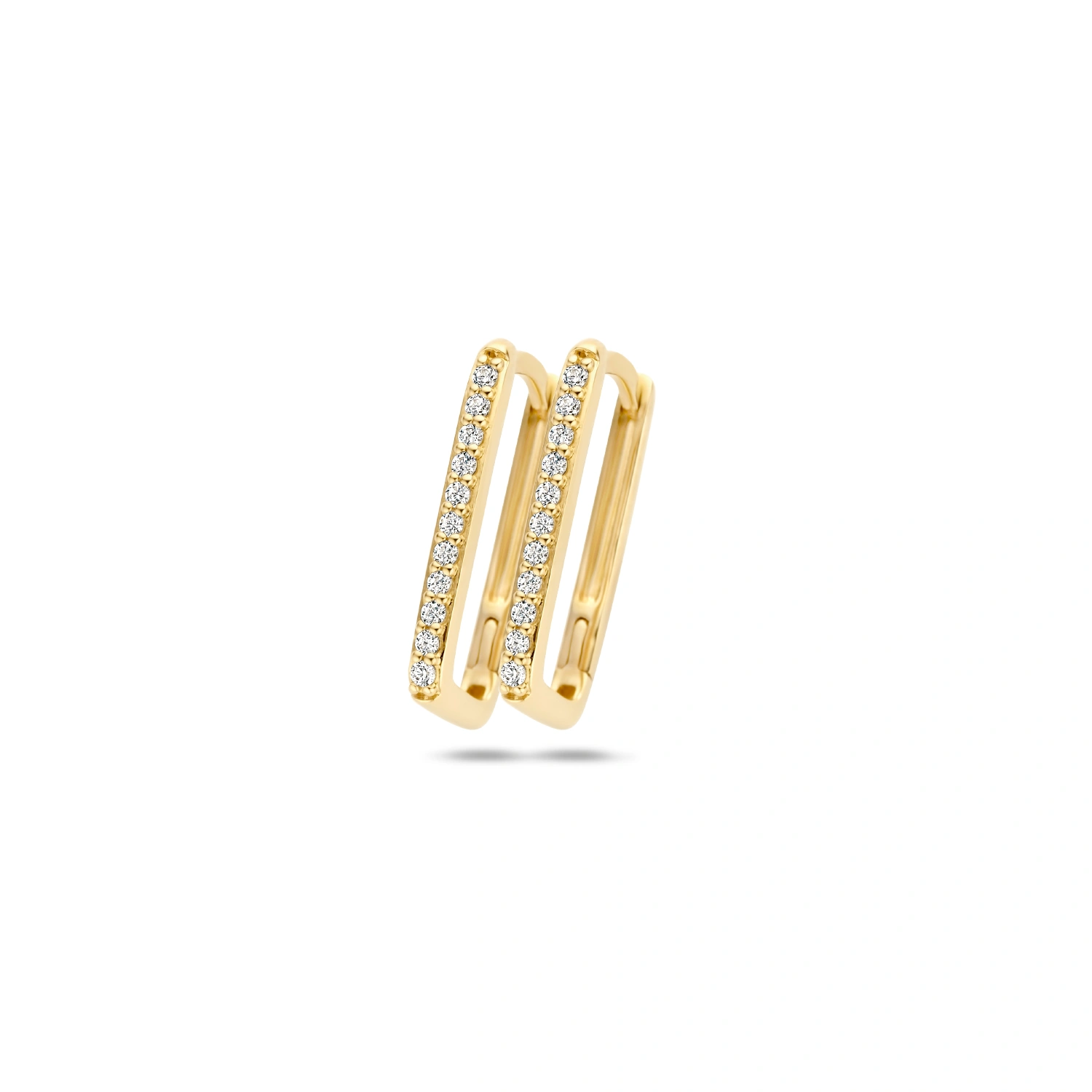 7318YZI Blush gold jewels Ženske minđuše