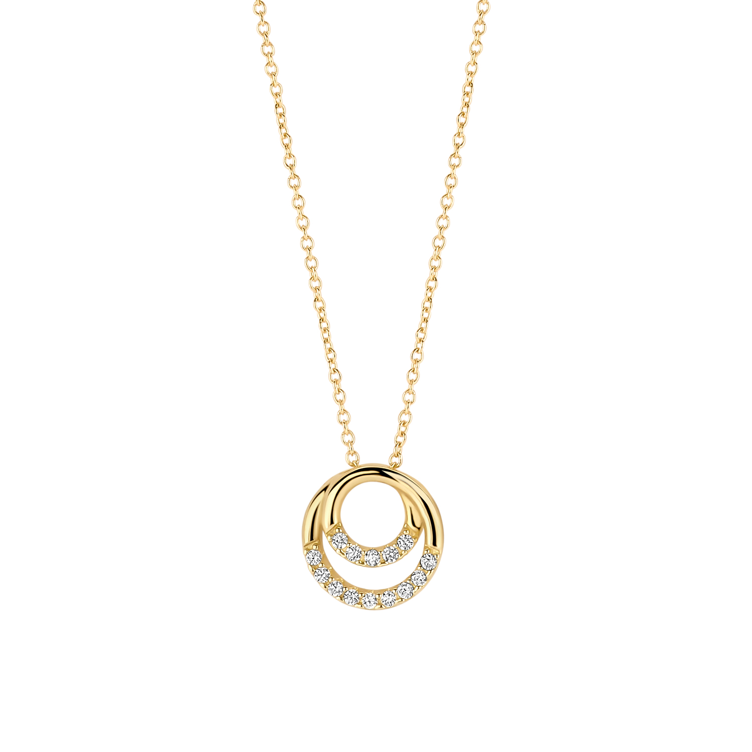 3193YZI Blush gold jewels Ženska ogrlica