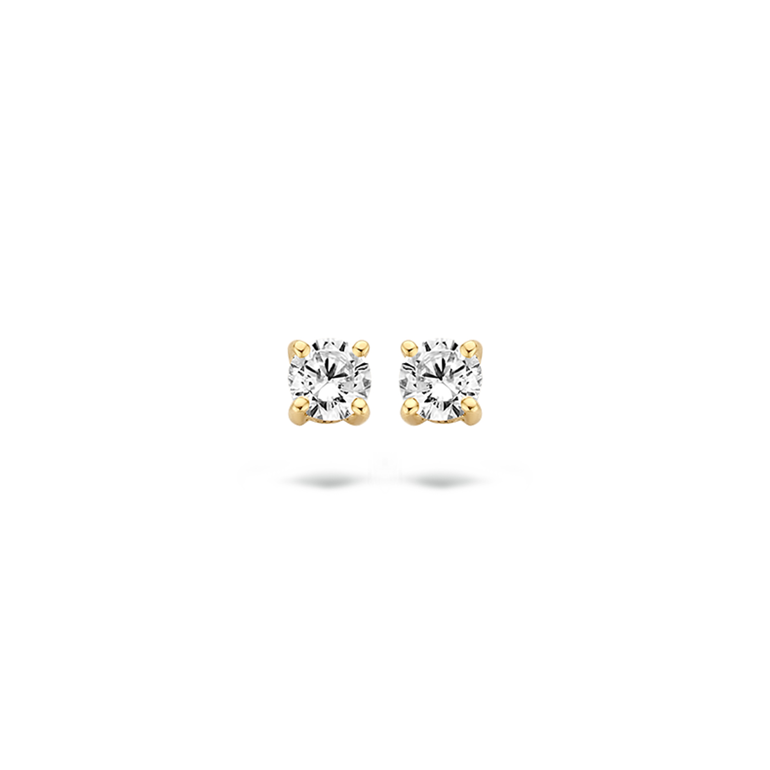 7212YZI Blush gold jewels Ženske minđuše