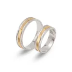 K-253 – Burme u kombinaciji belog i ružičastog zlata