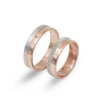 K-302 – Burme u kombinaciji belog i ružičastog zlata