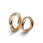 K-7 – Burme u kombinaciji žutog, belog i ružičastog zlata